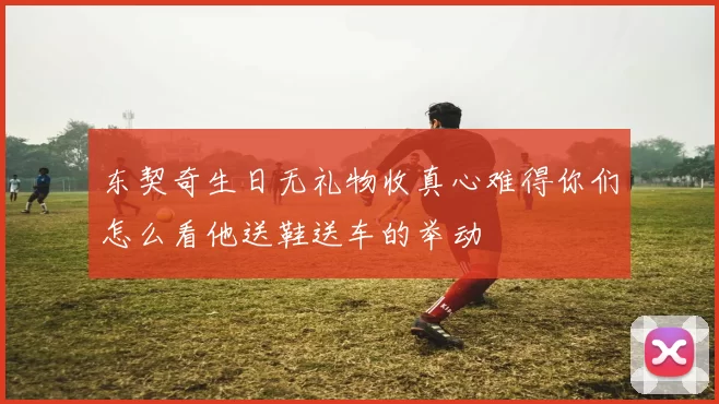 东契奇生日无礼物收真心难得你们怎么看他送鞋送车的举动